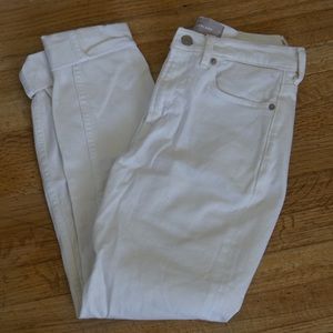 everlane white jeans